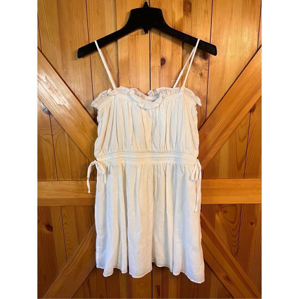All In Favor mini crinkle dress size medium (2916)